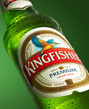 kingfisher beer fridge